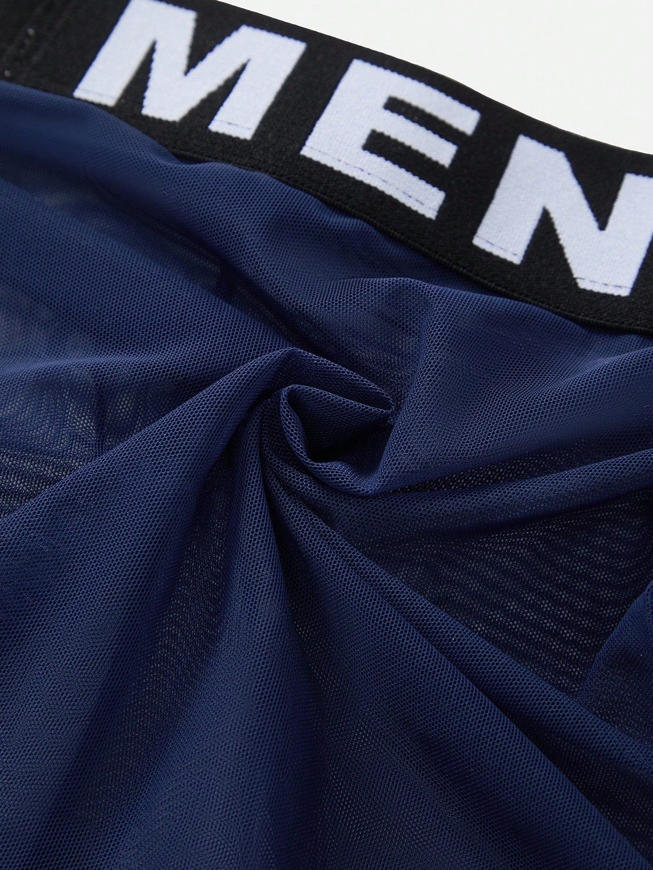 2pcs Mesh Short Set, Lightweight Fabric, Simple Style for Daily Rotation