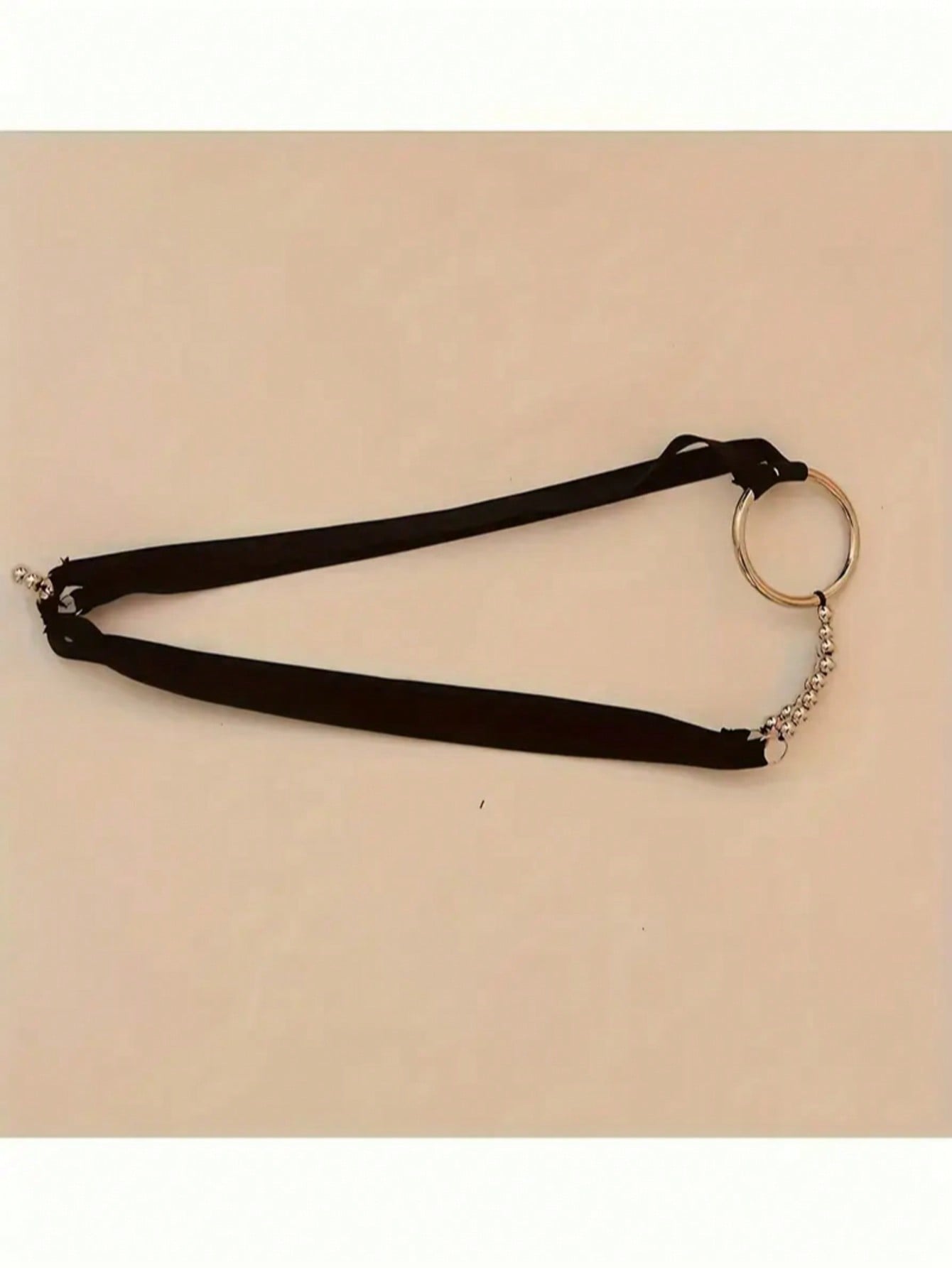 2pcs Men's Low Waist G String Thong Underwear With Ring Detail