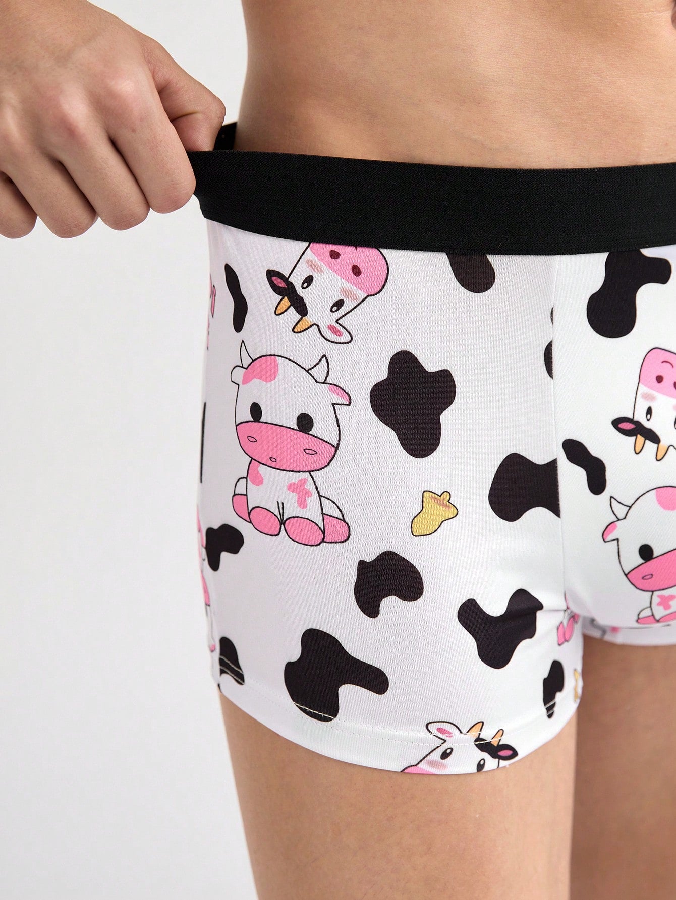 Men's Cartoon Print Boxer Briefs