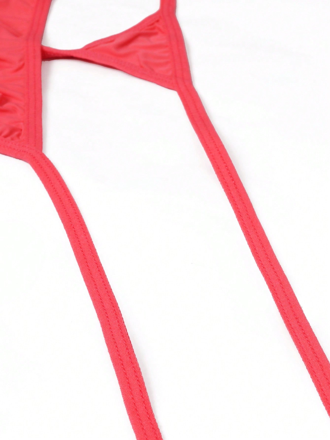 Men’s Plain Black Knitted Fabric Short With Knot Detail And Medium Stretch For Daily Use