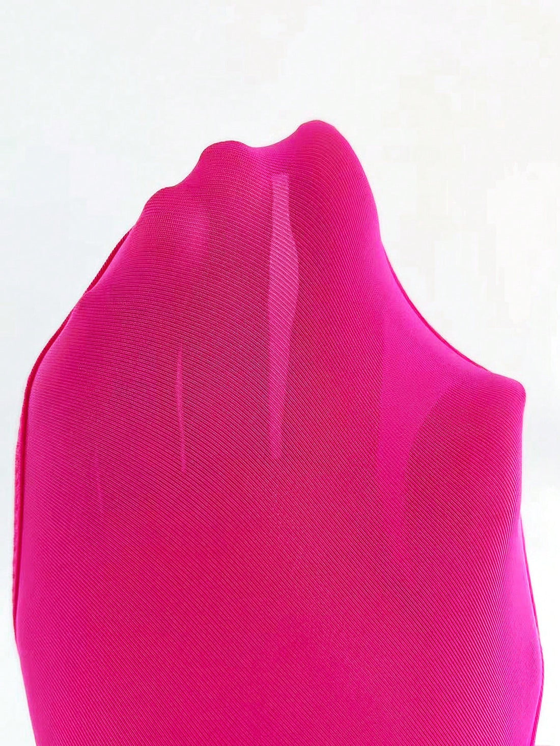 Men's hot pink low-rise letter graphic cut-out jockstrap underwear in a sporty style
