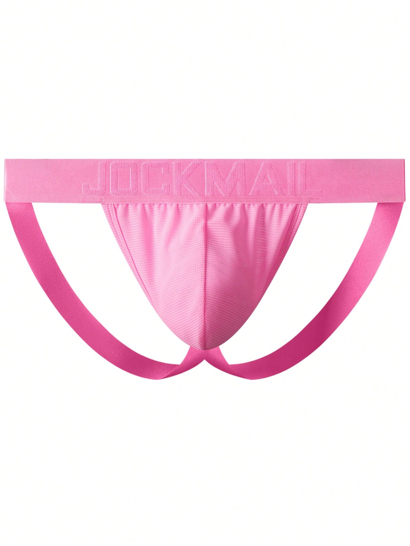 Men's low-rise thong underwear with tape detail in breathable medium-stretch fabric