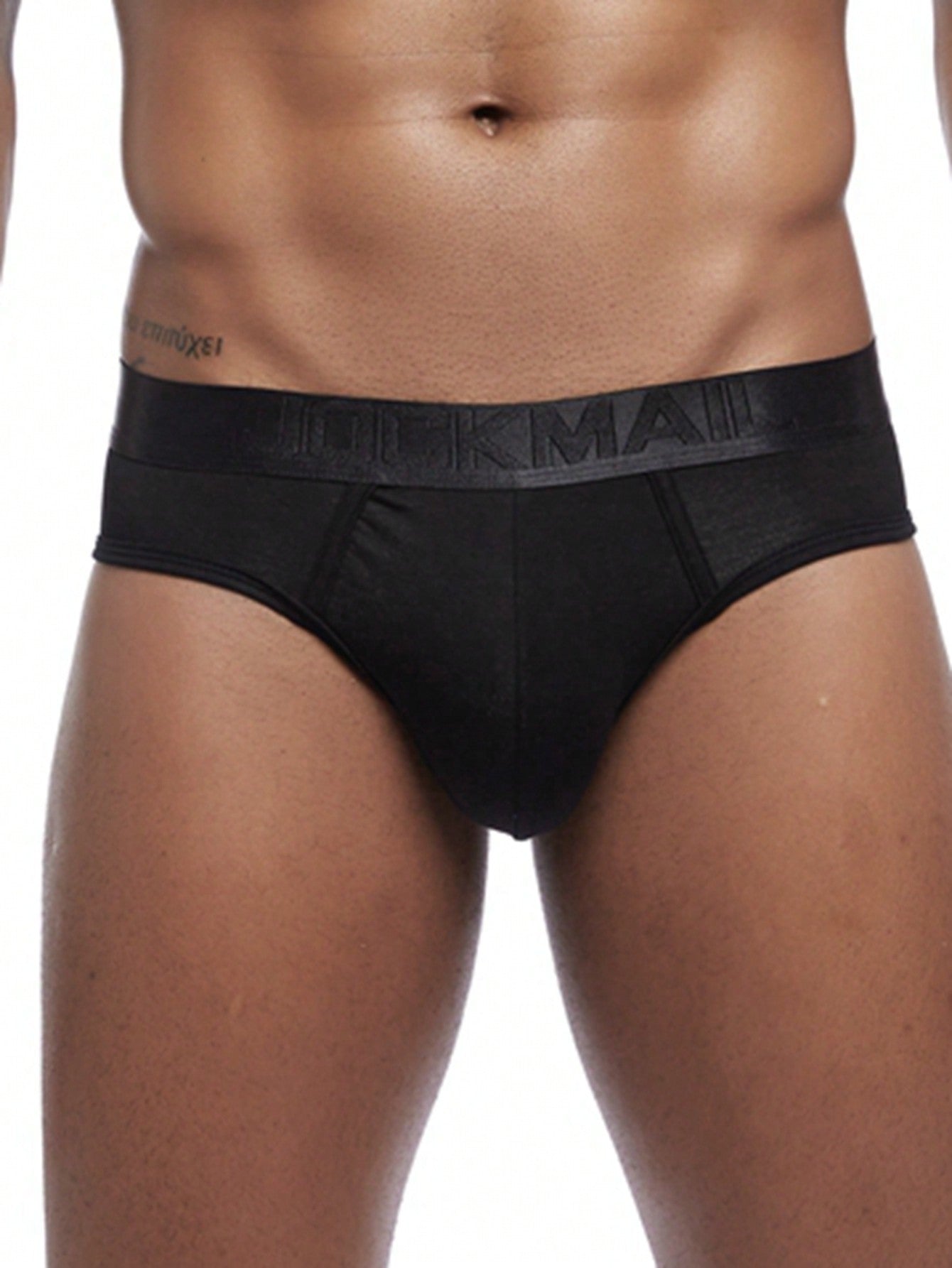 1pc Men's Solid Color Soft & Comfortable Briefs