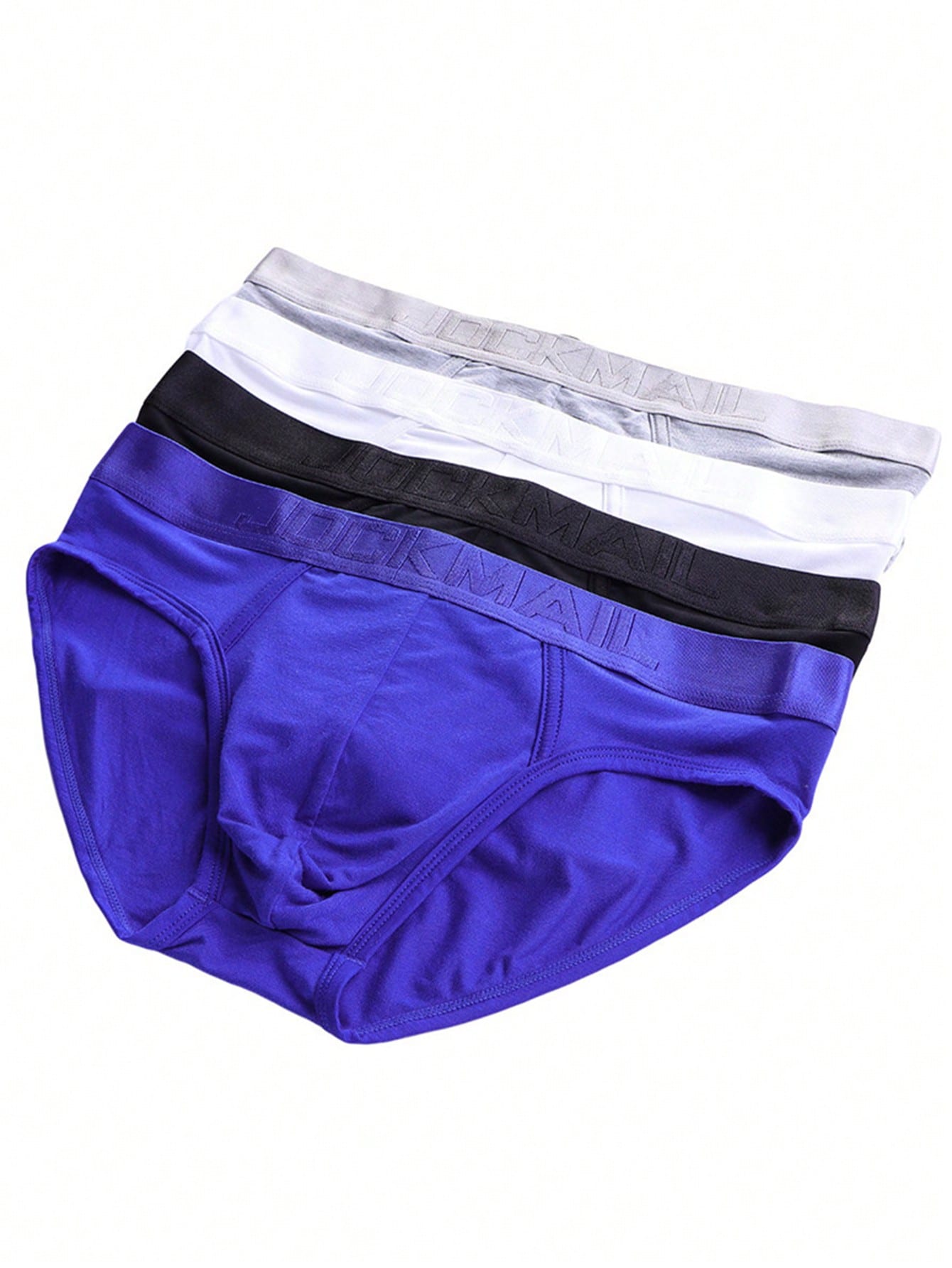 1pc Men's Solid Color Soft & Comfortable Briefs