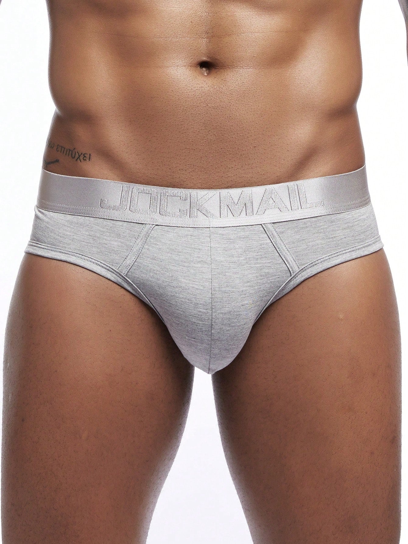 1pc Men's Solid Color Soft & Comfortable Briefs