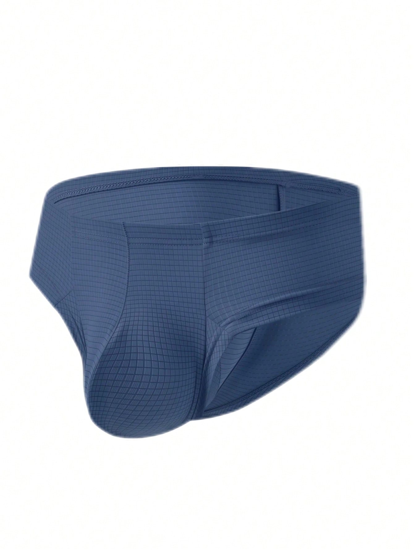 Men's low rise T-back thong briefs in a plain design with revealing back coverage