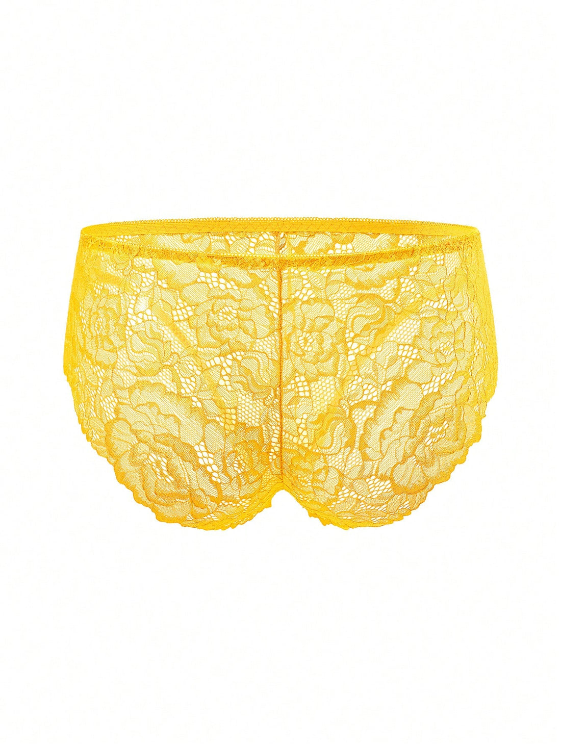 1pc Men's Lace Patchwork Sexy Briefs