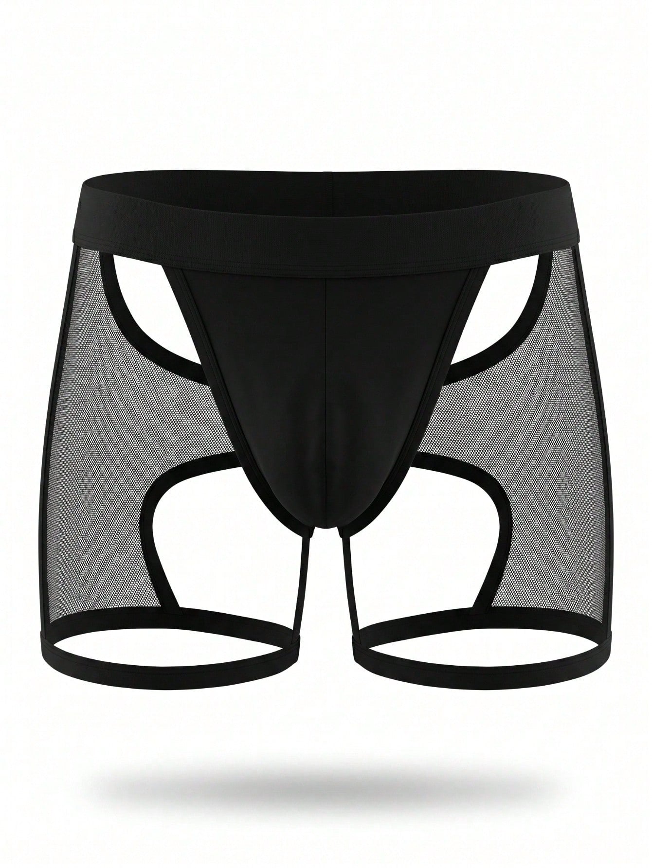 1pc Black Mesh Sexy Men's Underwear