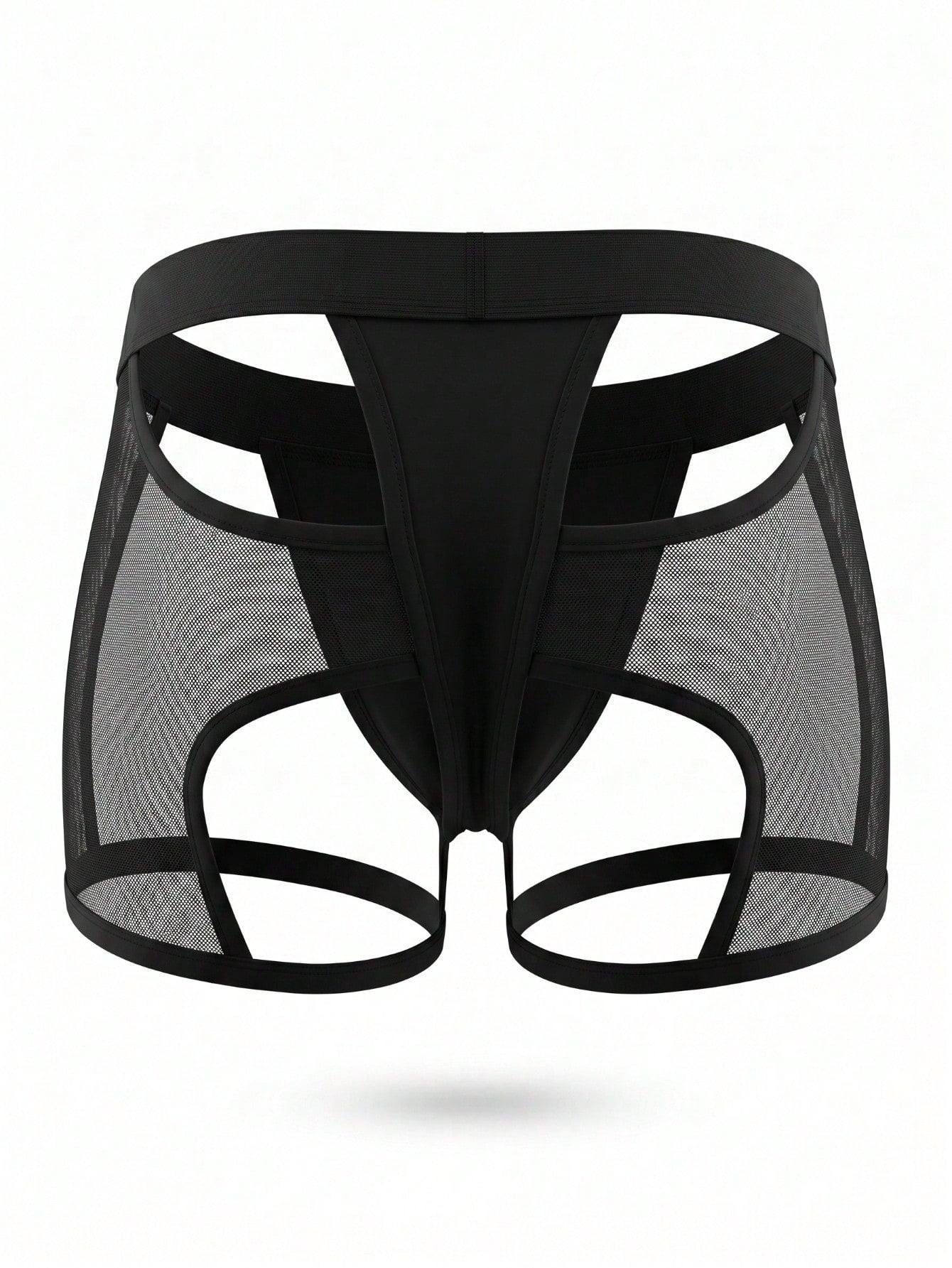 1pc Black Mesh Sexy Men's Underwear