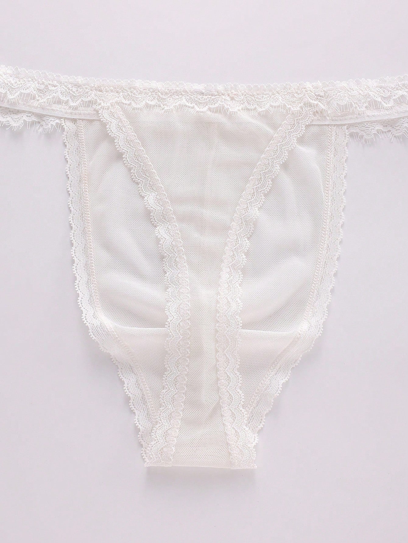 3pcs/Set Men's Sexy Lace Thong Underwear, Multi-Color Combination