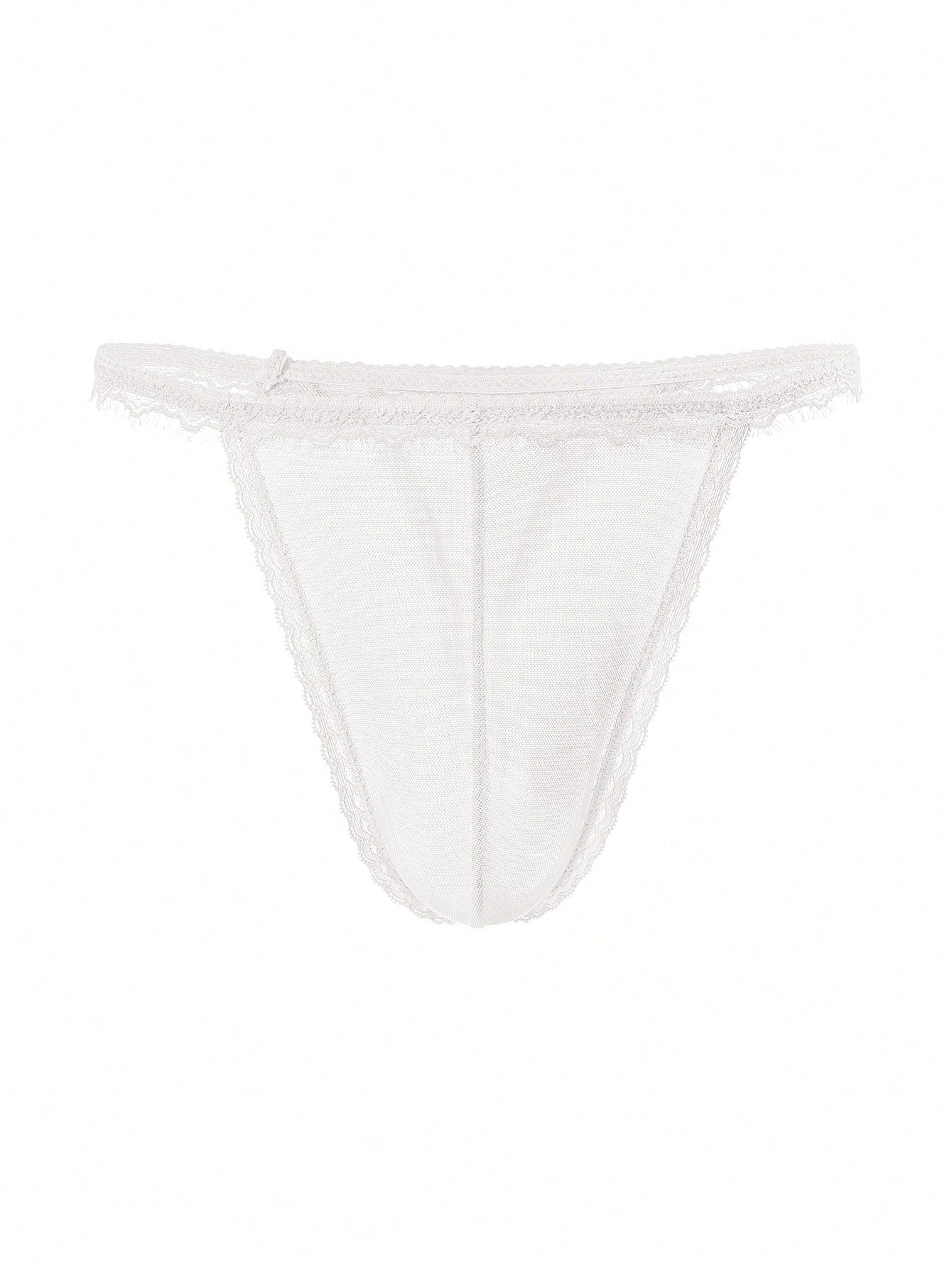3pcs/Set Men's Sexy Lace Thong Underwear, Multi-Color Combination