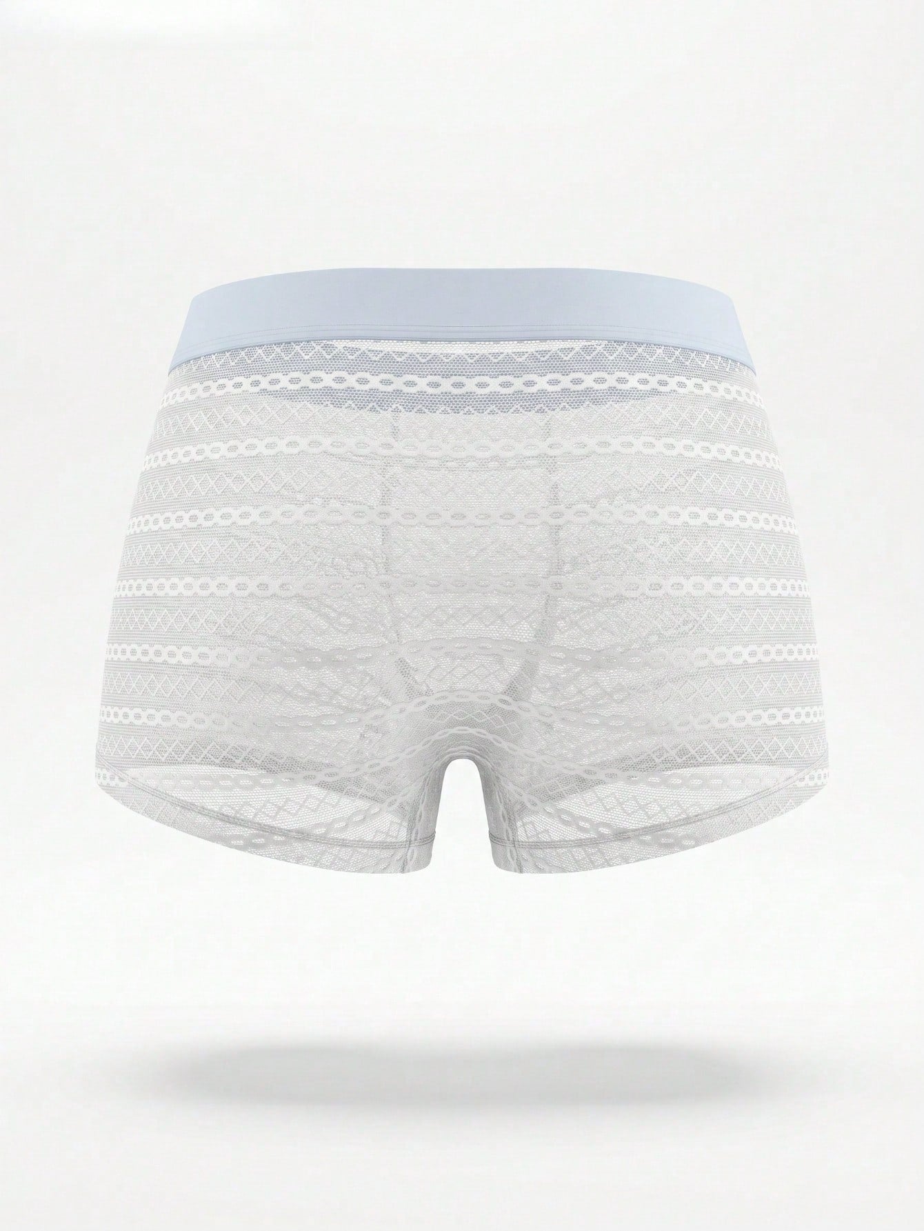 1pc Men's Geometric Print Elastic Waist Sexy Underwear