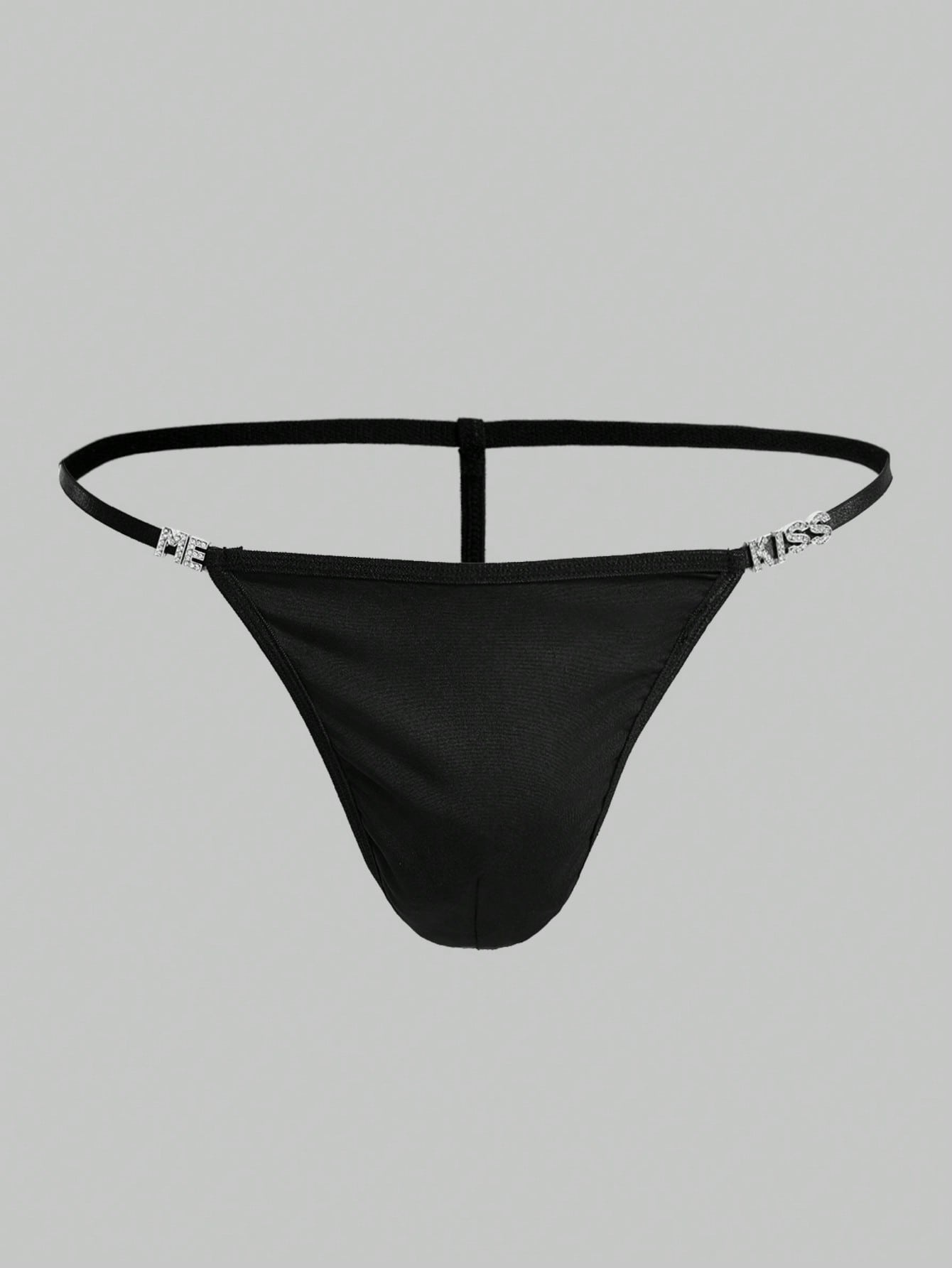 Men’s Shiny Fabric Short for Valentine’s Day Theme, Lightweight Material, Simple Design