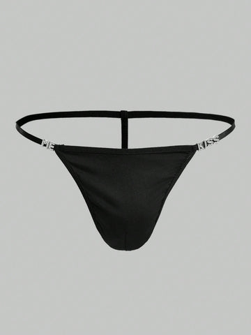 Men’s Shiny Fabric Short for Valentine’s Day Theme, Lightweight Material, Simple Design