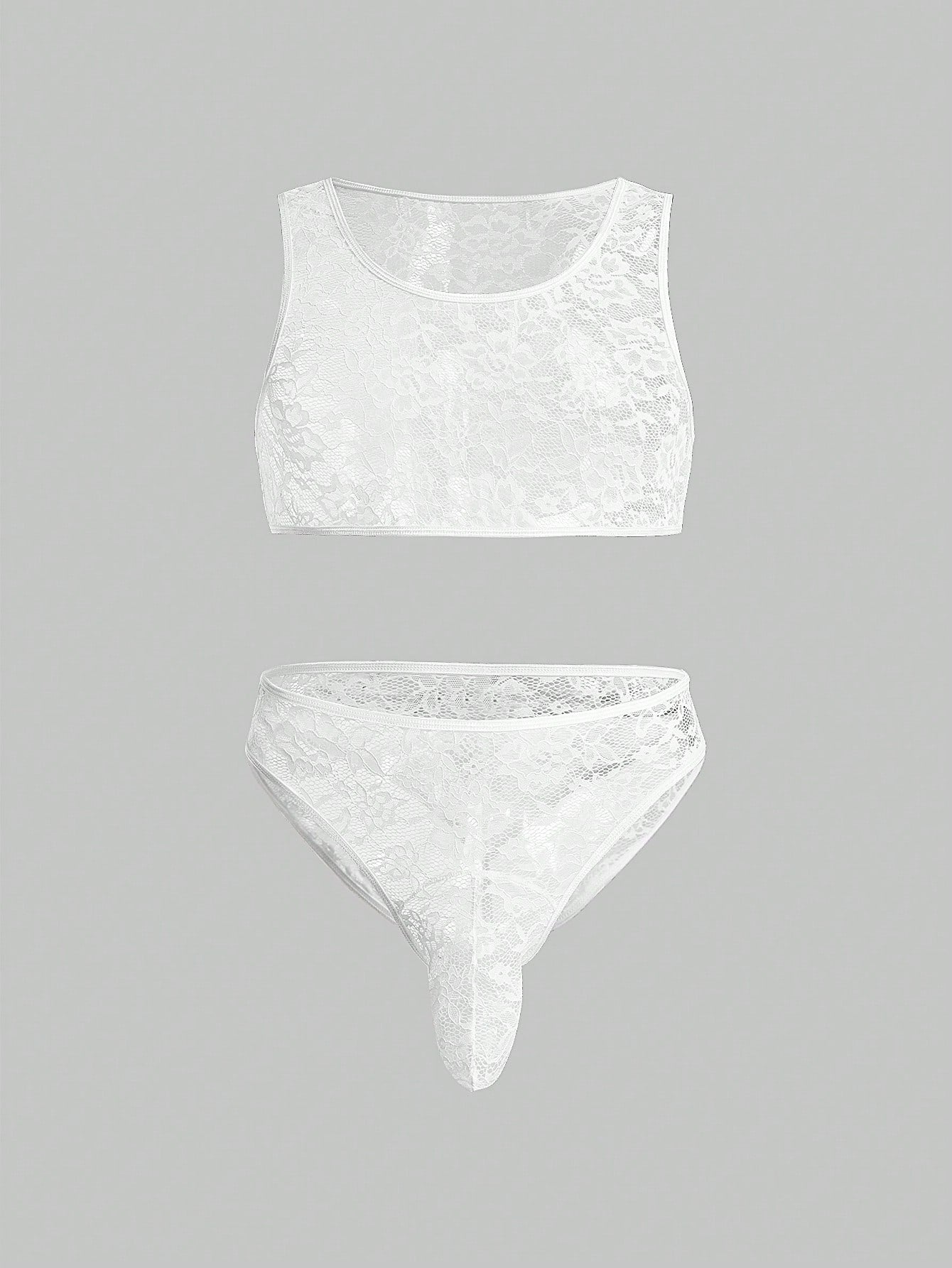 Men’s Coordinated Set Including Short And Vest, Textured Knit Fabric, For General Wear