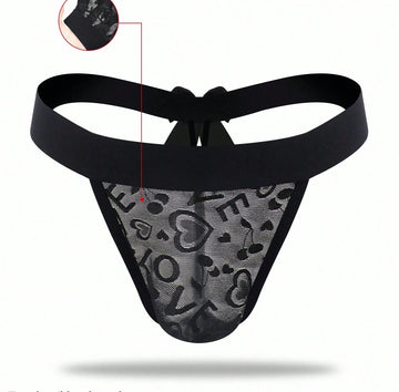 Men’s Solid Color Short with Bow Detail, Lightweight Material, Minimal Design