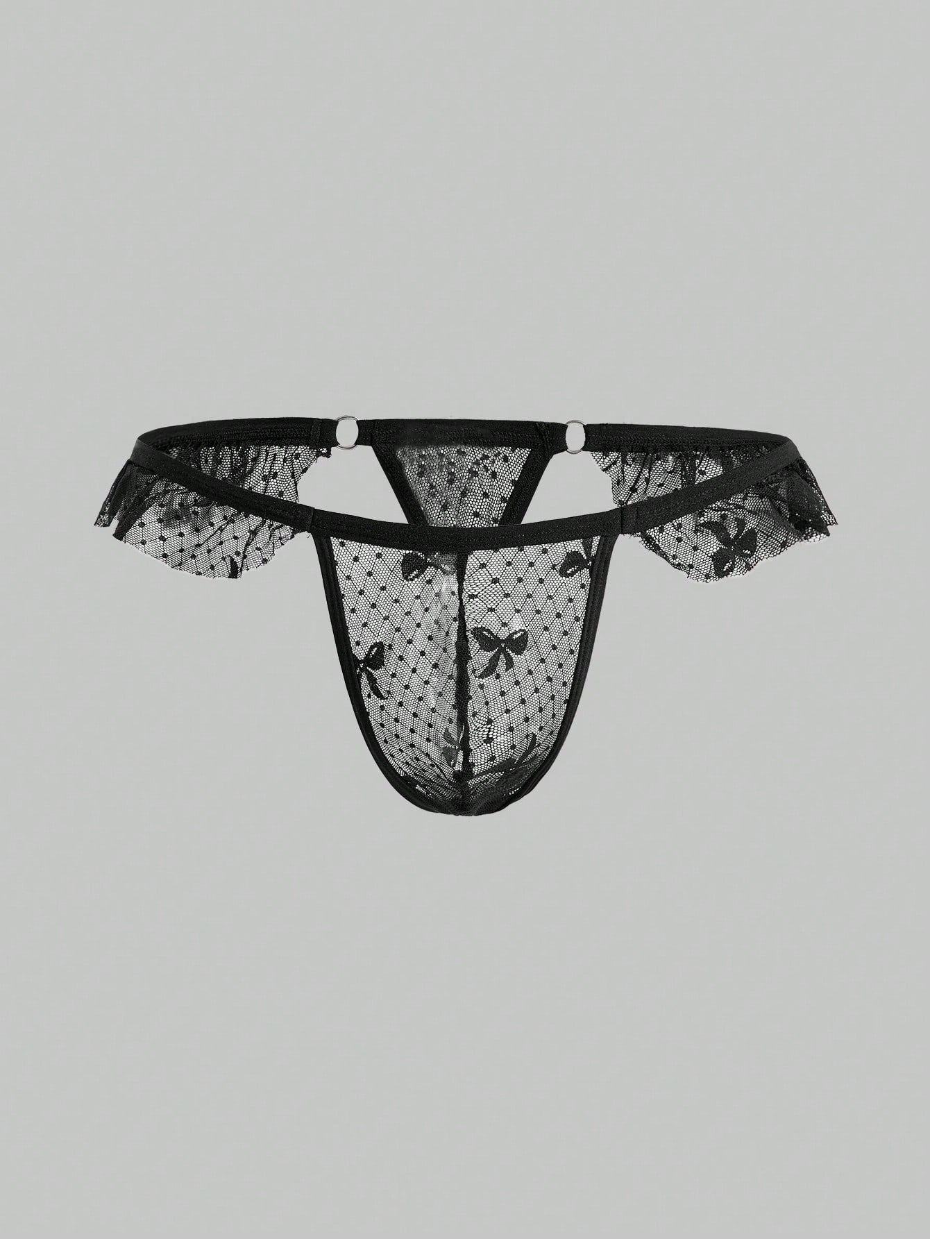 Men’s Mesh Texture Short With Minimal Decorative Detail For Daily Styling