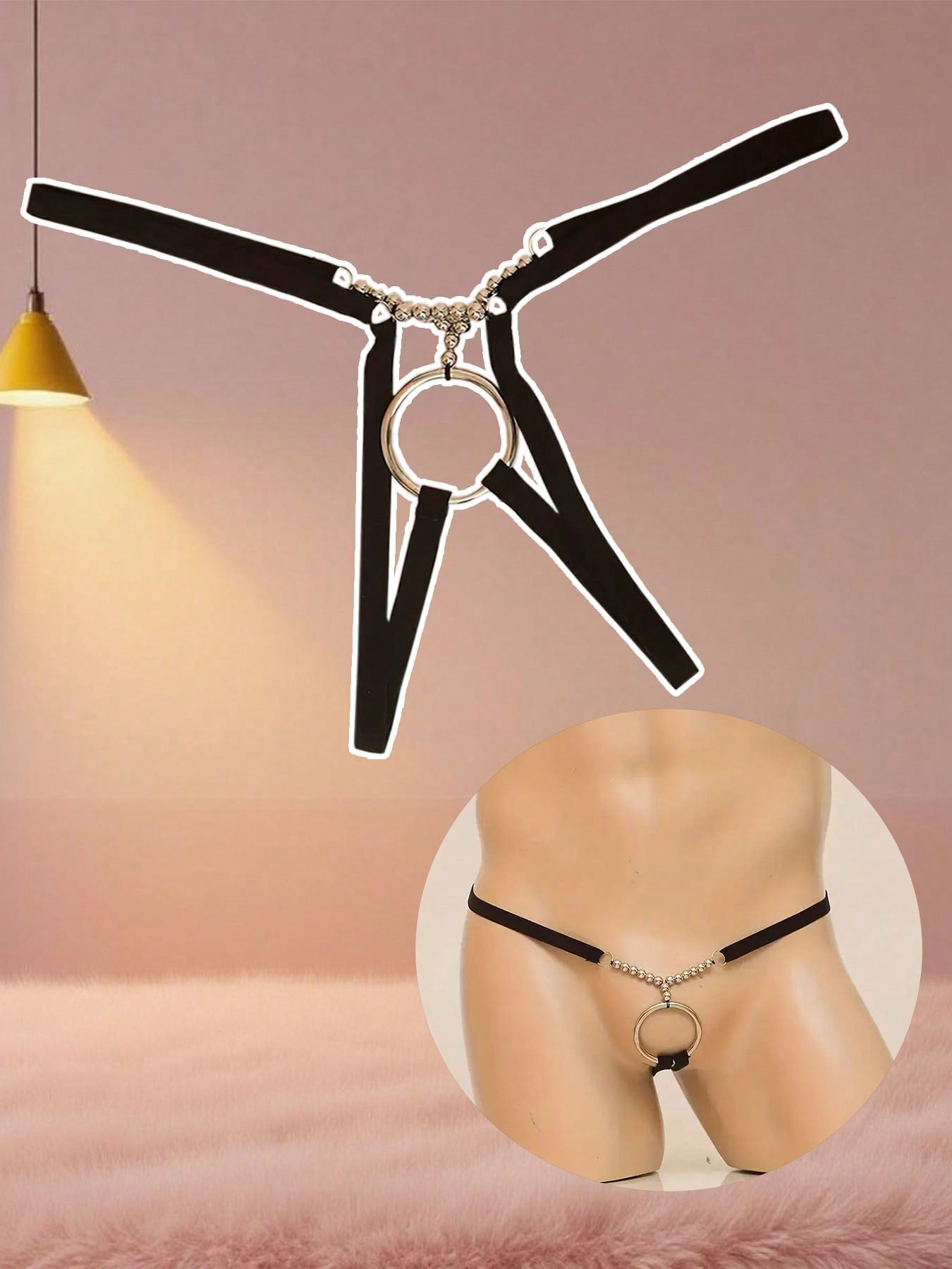 High Elasticity Sheer Design Briefs For Men 2 Pack