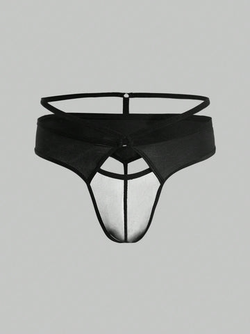 Men’s Mesh Patchwork Short, Lightweight Fabric, Clean Structure, Easy to Wear