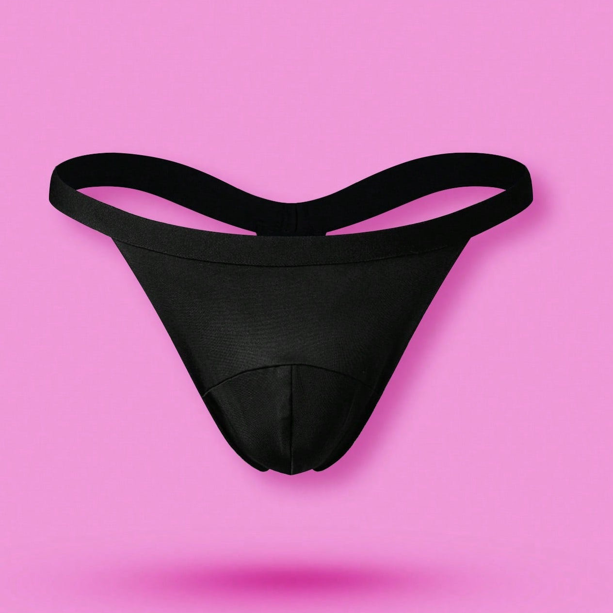 Men's Solid Color Low Rise Thong Underwear