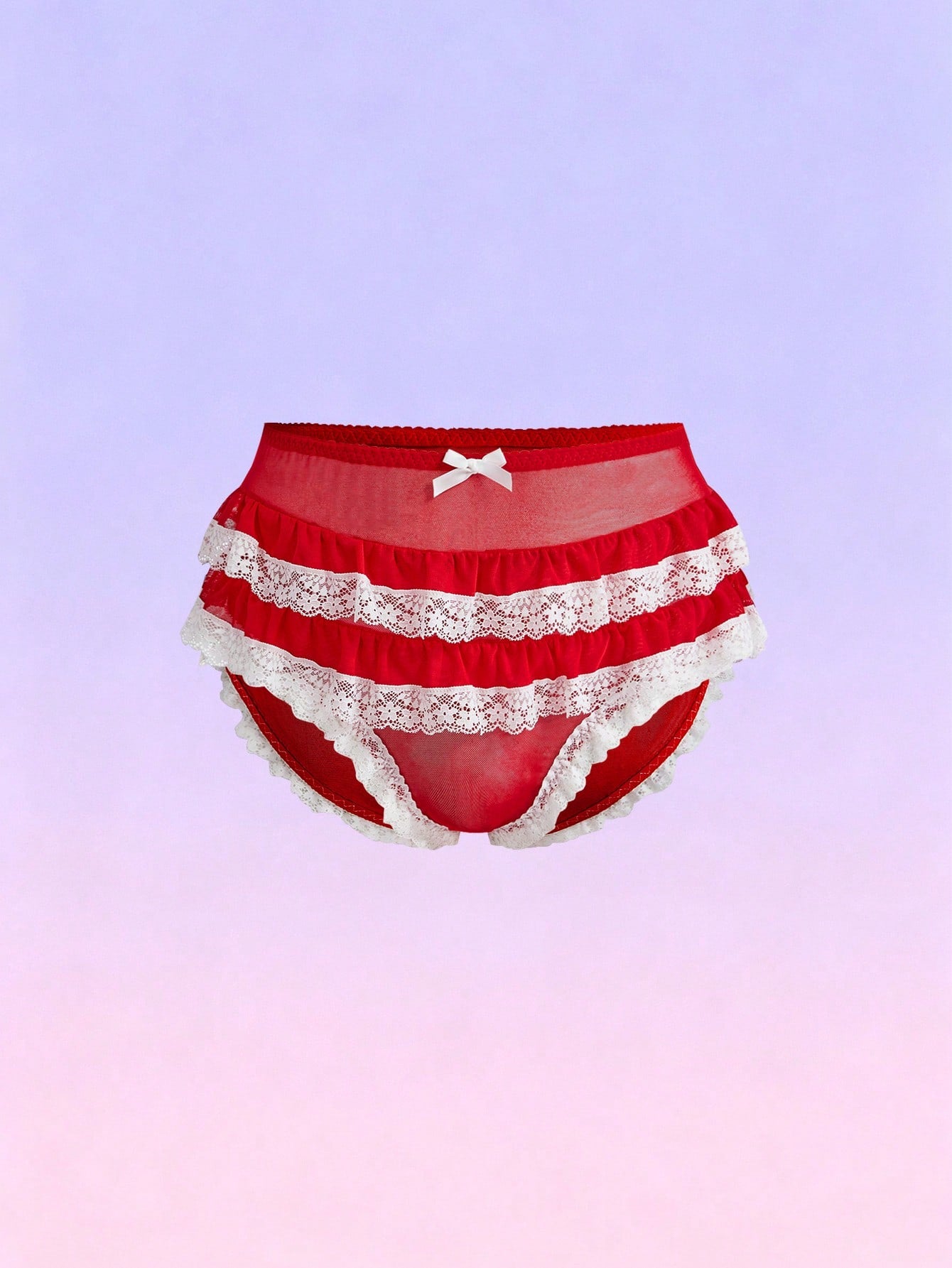Multilayer Ruffle Lingerie For Men
