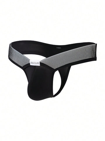 Mesh Revealing T Back Briefs For Men