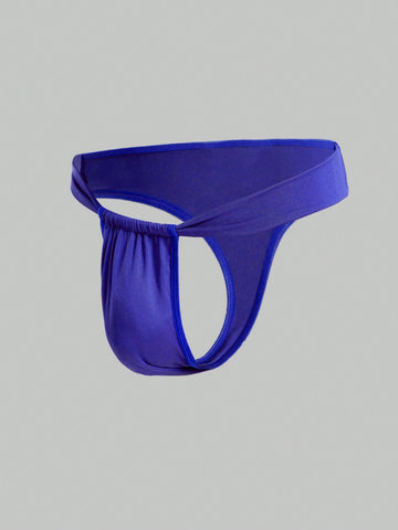 Solid Color Comfortable Thong Underwear For Men