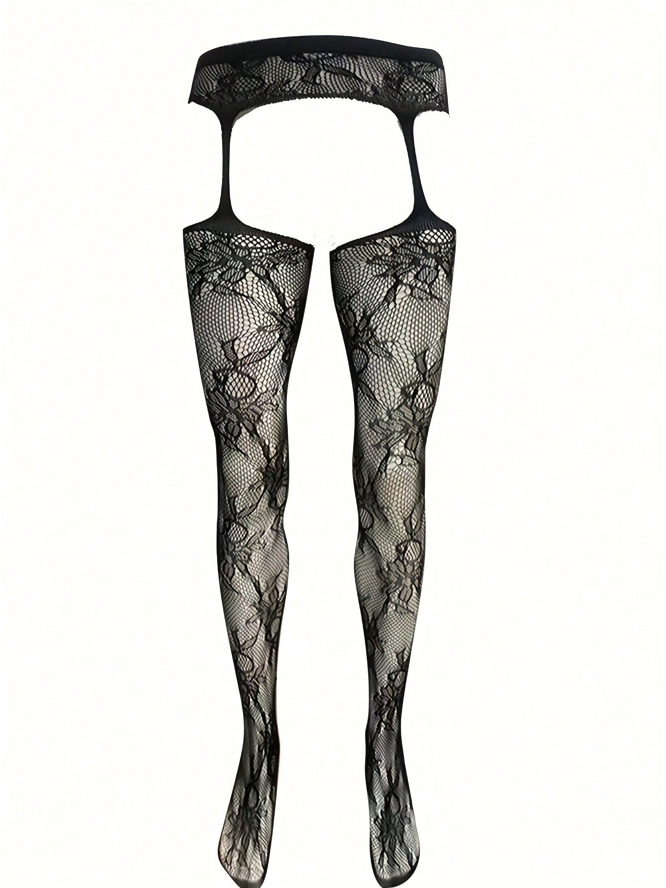 Hollow Out Seductive Fishnet Tights For Men