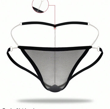 Men’s Solid Color Mesh Short, Lightweight and Breathable Fabric