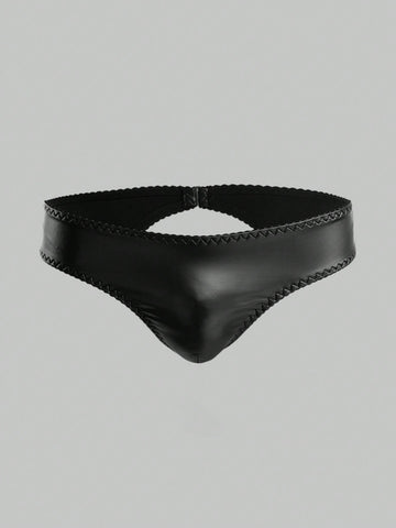 Men’s Solid Color Short, Low-Rise Style, For Daily Wear