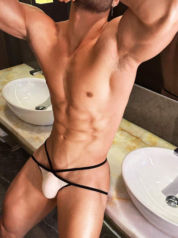 Men’s Shorts Solid Color Fabric, Minimal Design, For Daily Wear