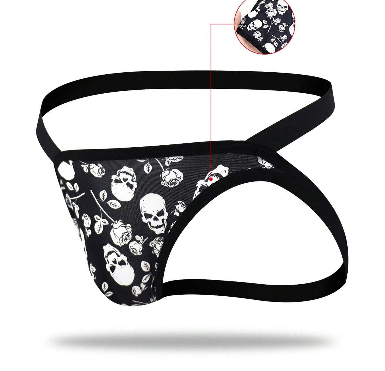 1pc Men’s Print Short, Lightweight Fabric, Simple Construction, Everyday Style