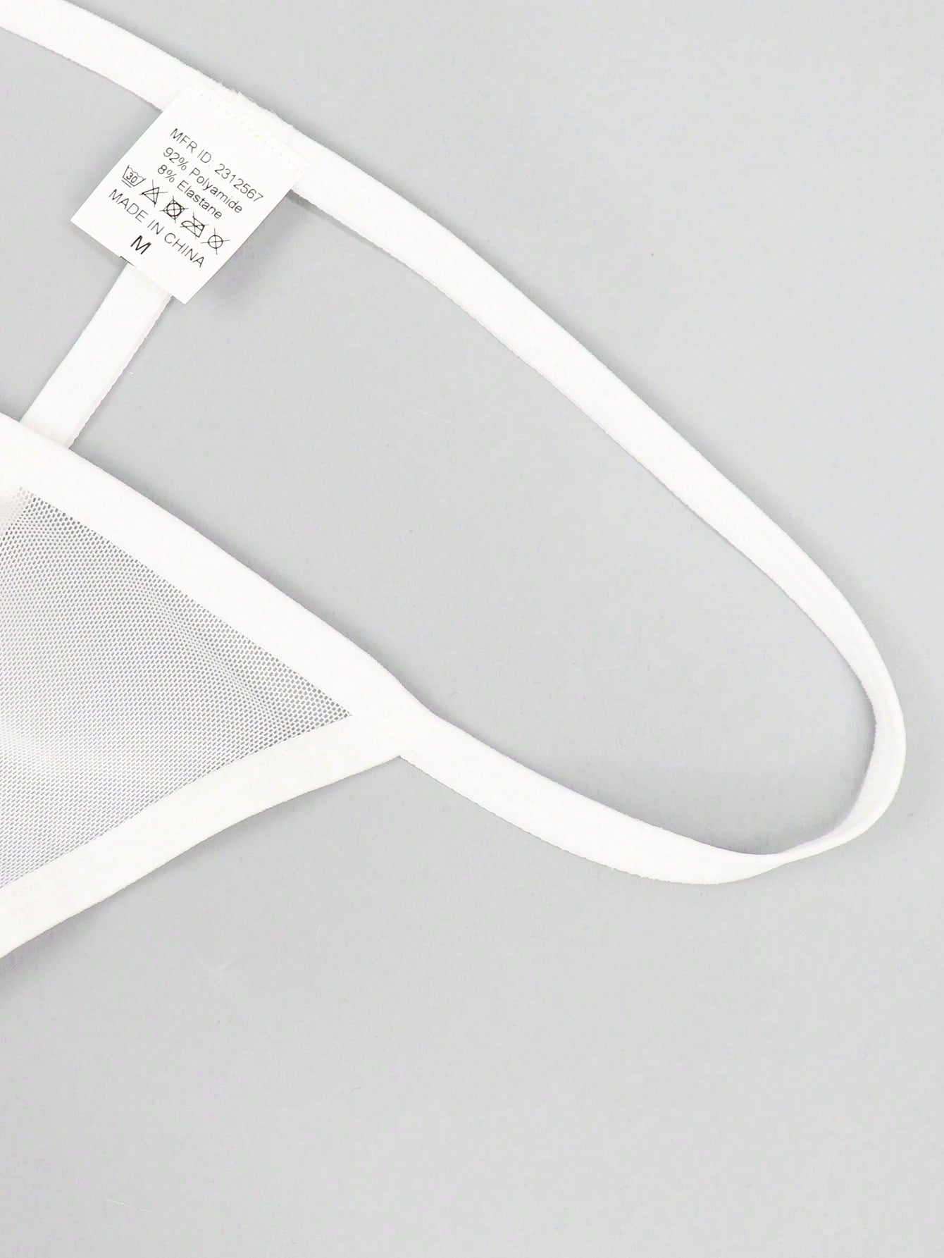 1pc Men’s Red Mesh Short, Breathable Fabric, Basic Structure, Everyday Style