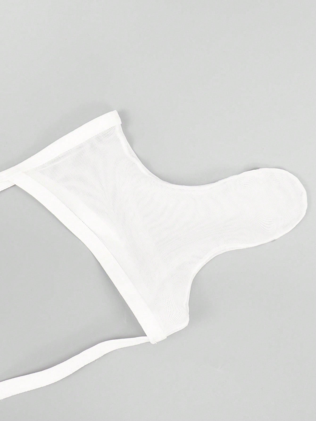 1pc Men’s Red Mesh Short, Breathable Fabric, Basic Structure, Everyday Style