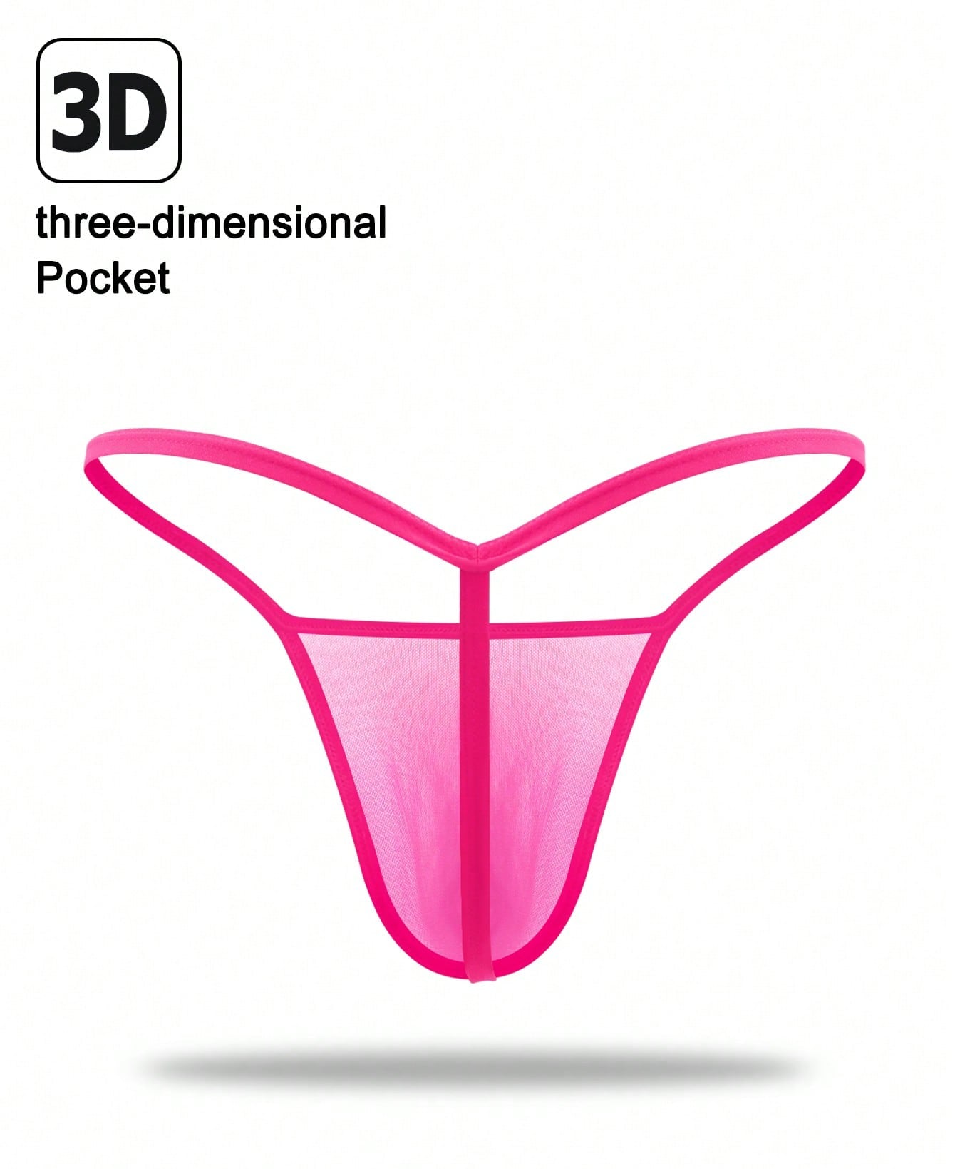 1pc Men’s Red Mesh Short, Breathable Fabric, Basic Structure, Everyday Style