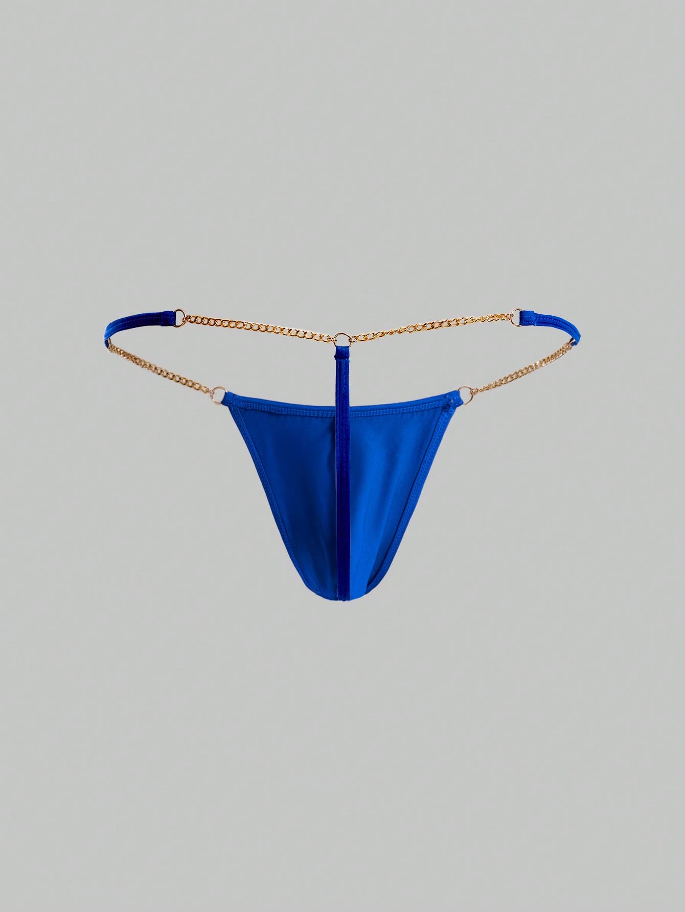 Metal Chain Luxury Butt Lifting Thong Underwear For Men