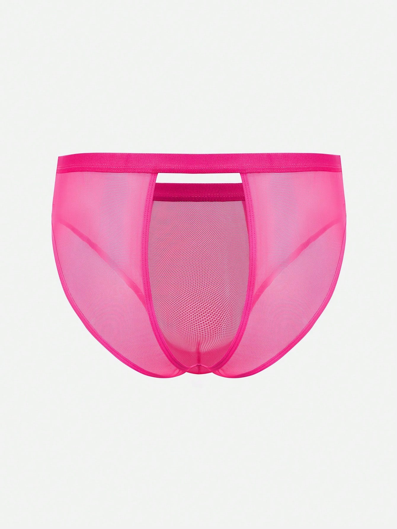 Men’s Mesh Fabric Short, Lightweight Structure, Simple Design, For Daily Wear