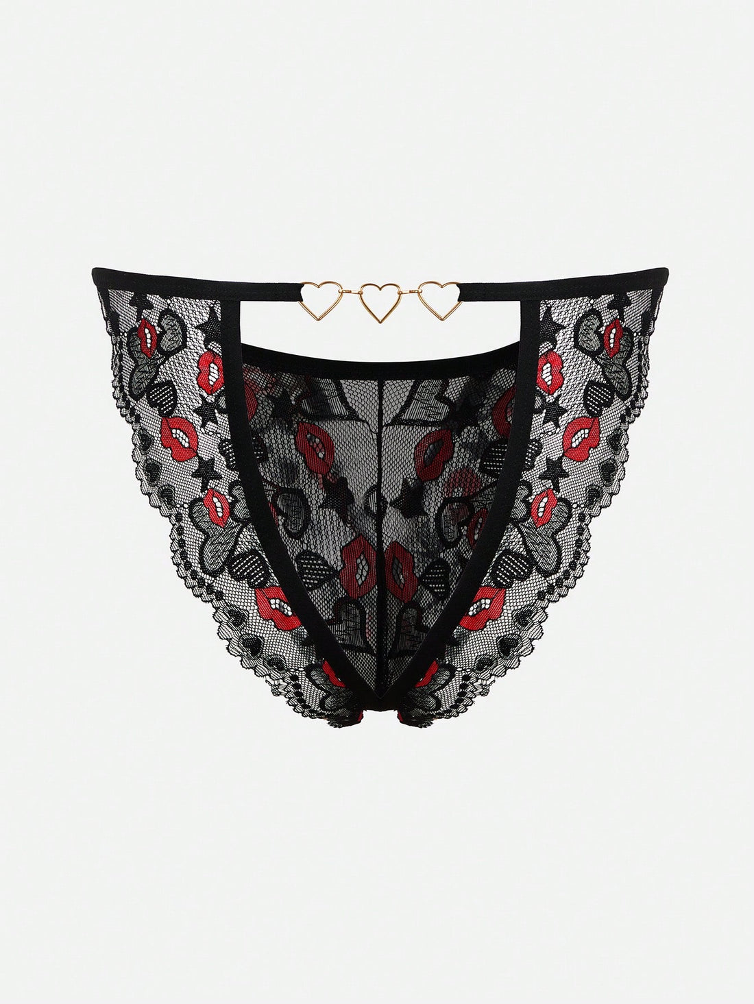 Men’s Textured Knit Short Neutral Color Heart Metal Detail Design For Daily Styling