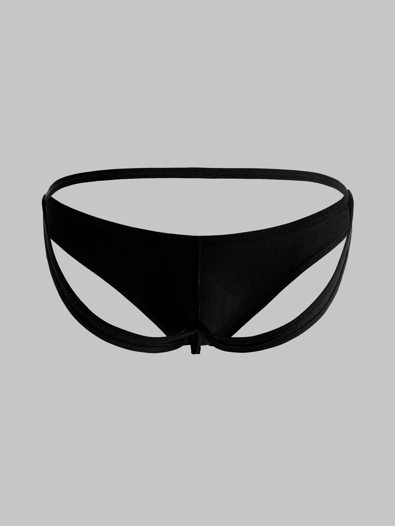 Men’s Solid Color Short, Low-Rise Style, Simple Construction, For Everyday Use