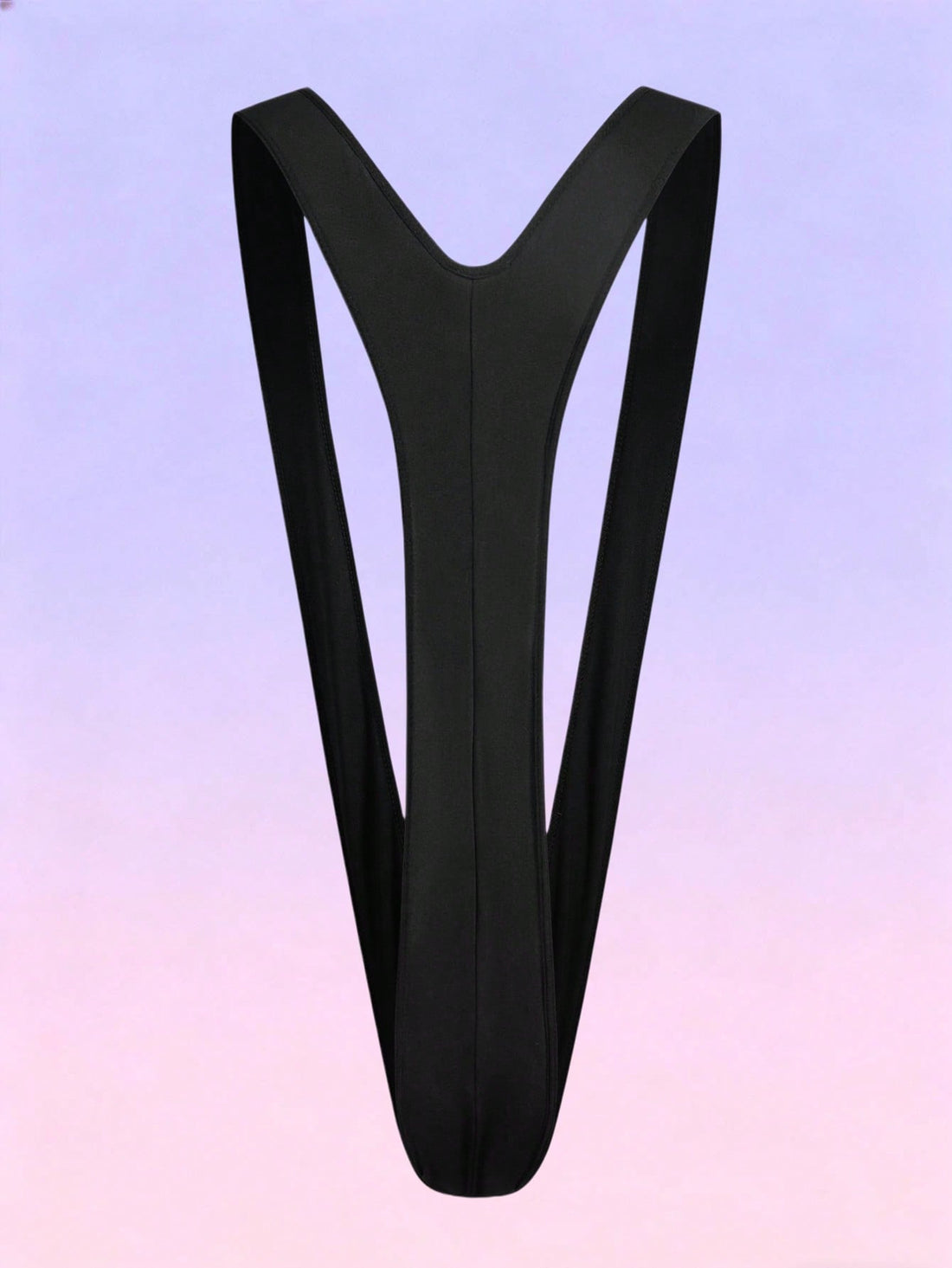 Solid Color Sleeveless Deep V Neck Backless Jumpsuit For Men