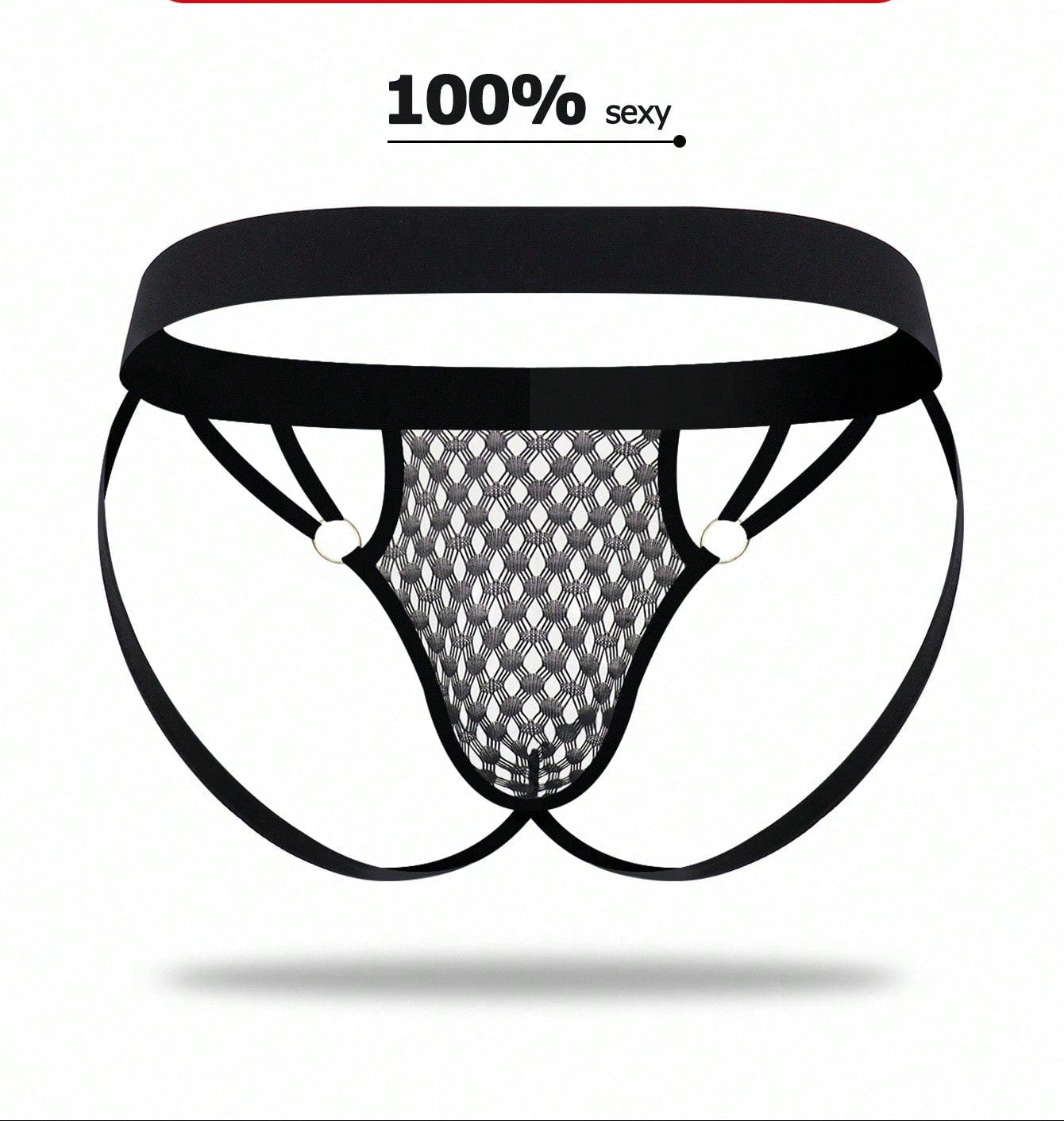 Men’s Solid Color Short with Mesh Detail, Lightweight Material, Simple Everyday Style