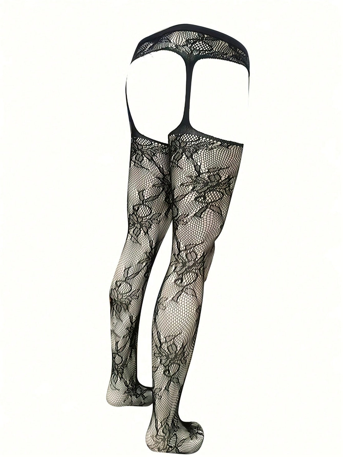 Hollow Out Seductive Fishnet Tights For Men