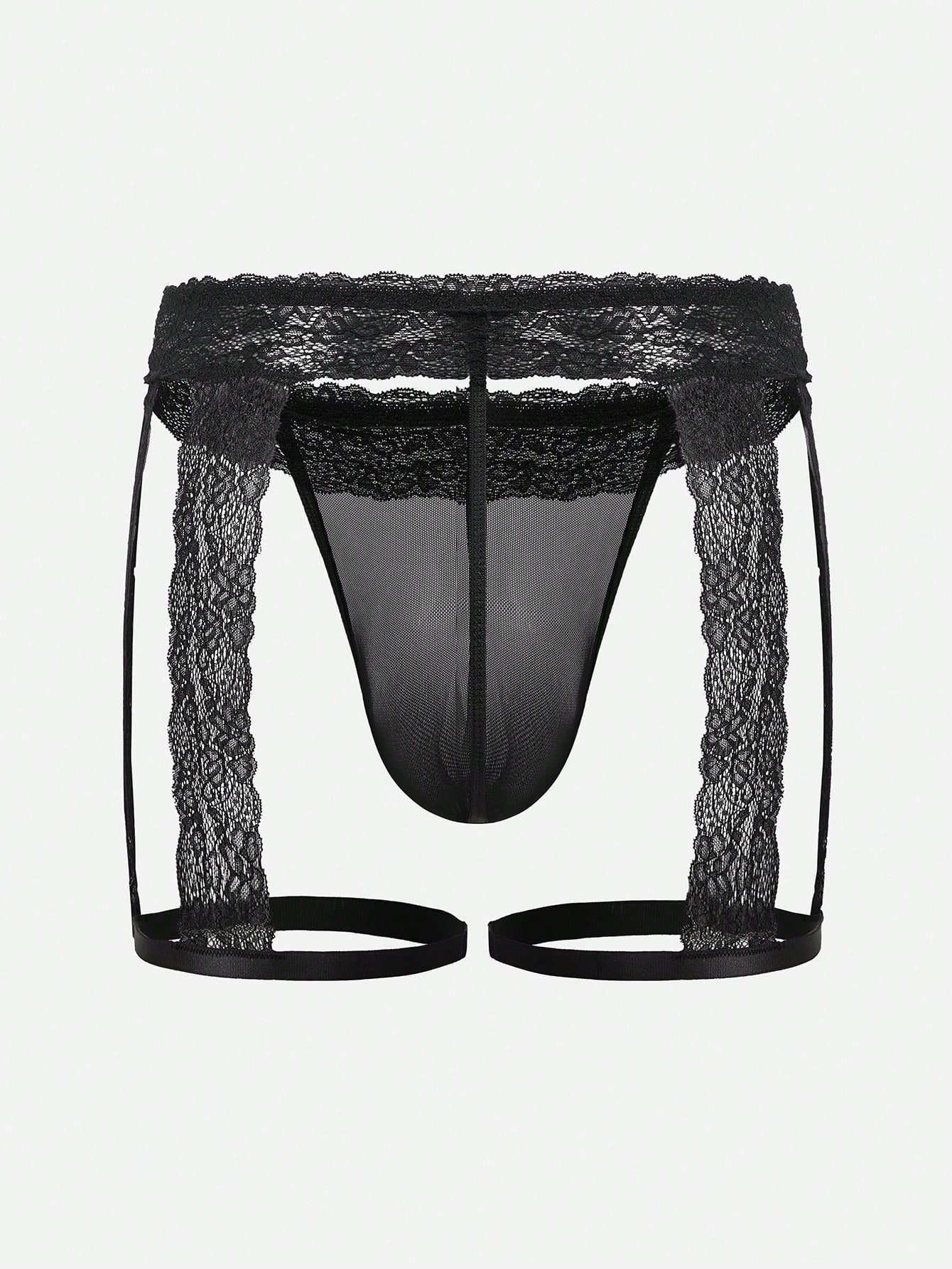 Men’s Black Short Low Waist Simple Structure For Daily Wear