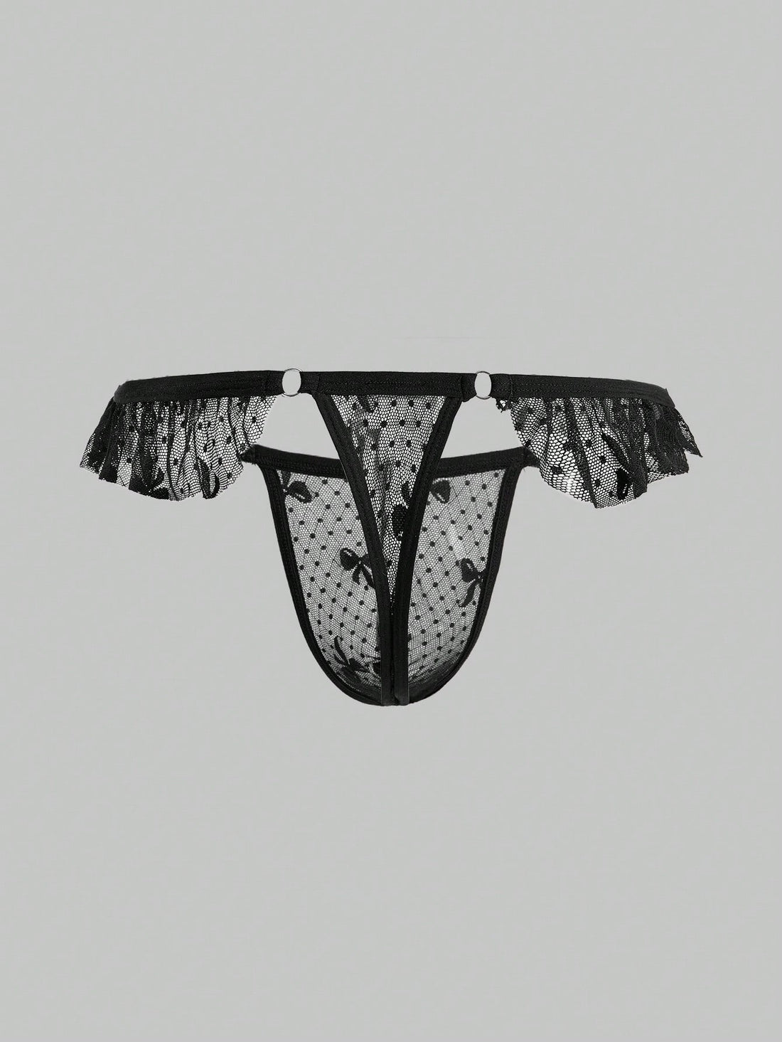 Men’s Mesh Texture Short With Minimal Decorative Detail For Daily Styling