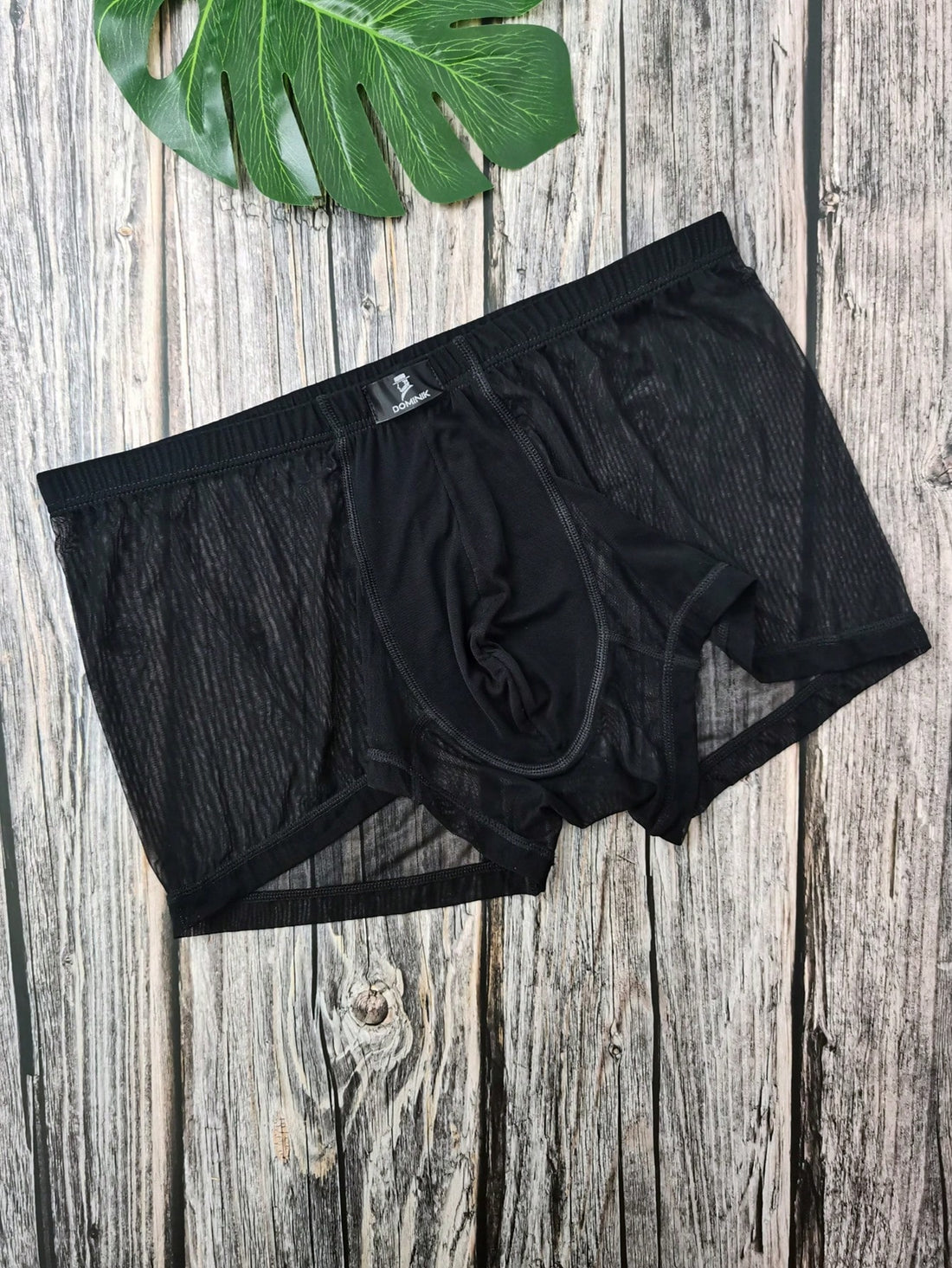 Transparent Elastic Mesh Sexy Underwear For Men