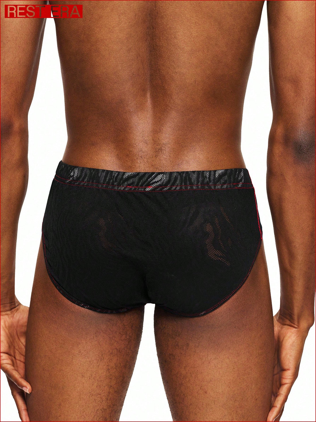 Mesh Jacquard Briefs For Men