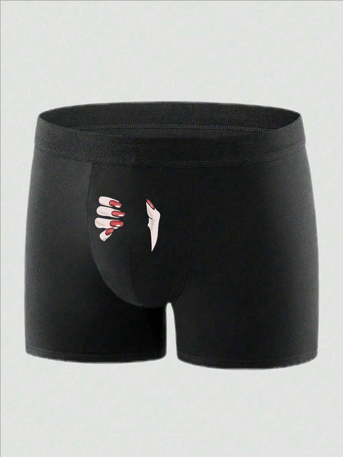 1pc Men's Printed Stretch Fabric Briefs