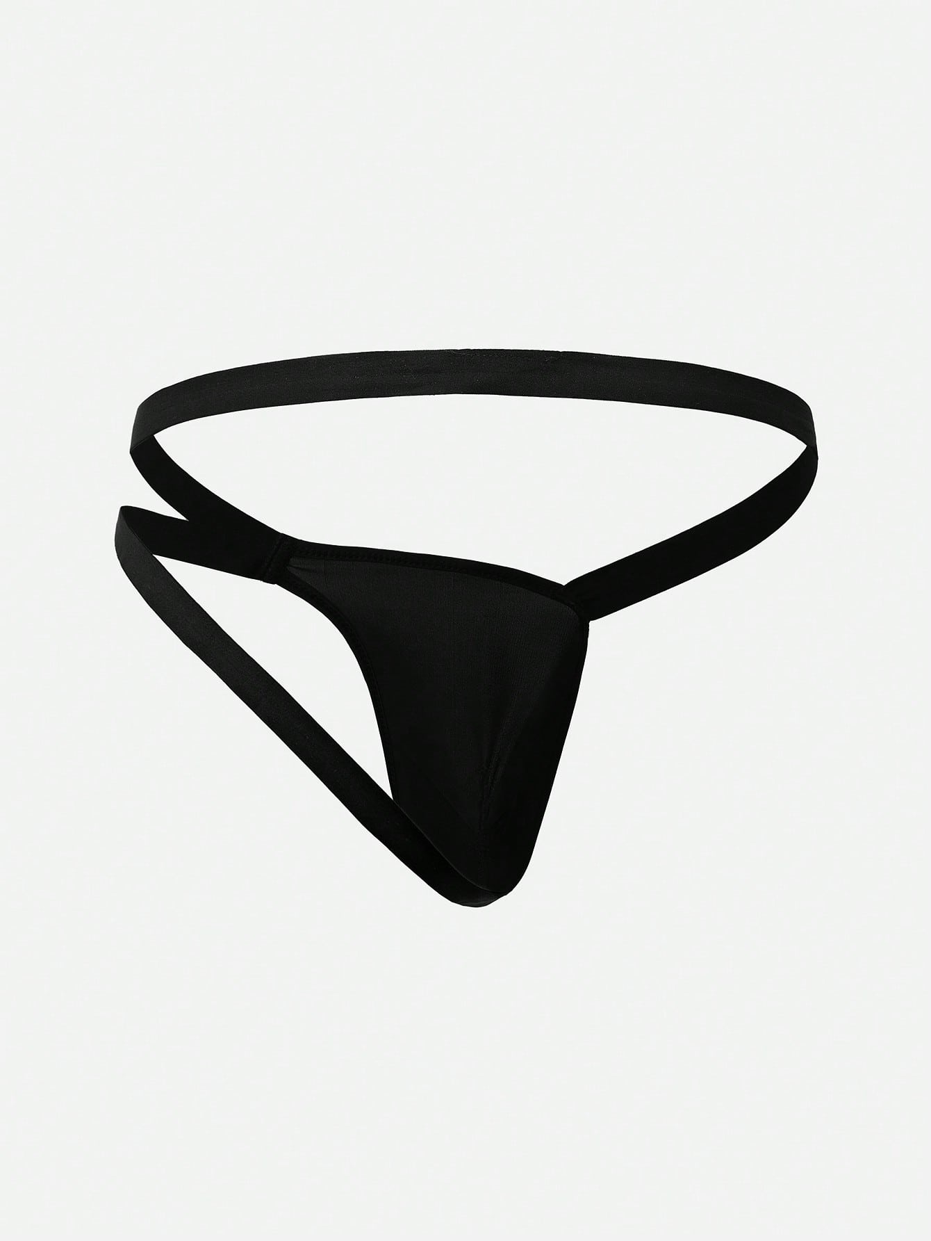 Men’s Solid Color Short With Elastic Waist Detail, Clean Design, For Everyday Use