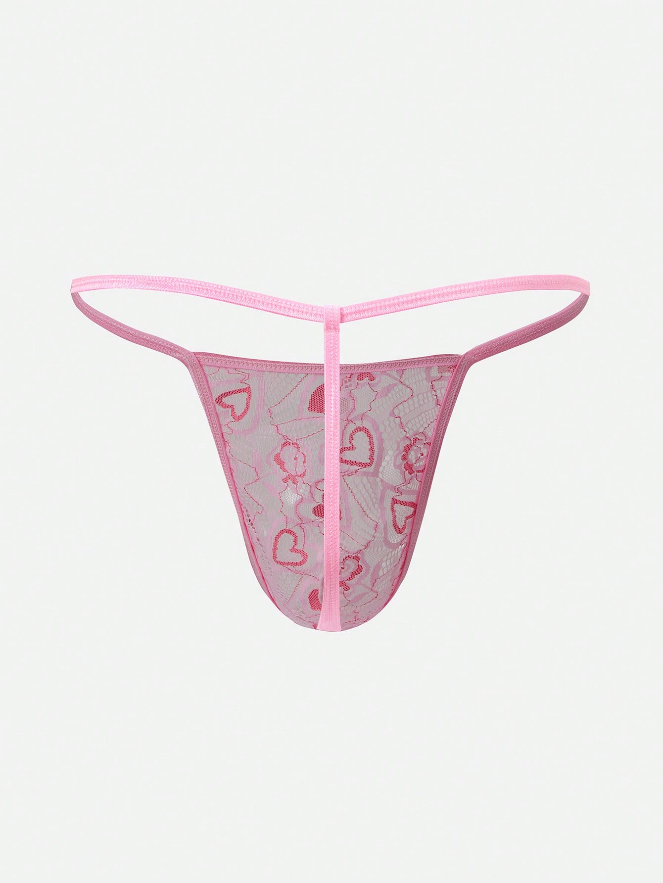 Men’s Printed Pattern Short With Heart And Floral Motif For Everyday Use