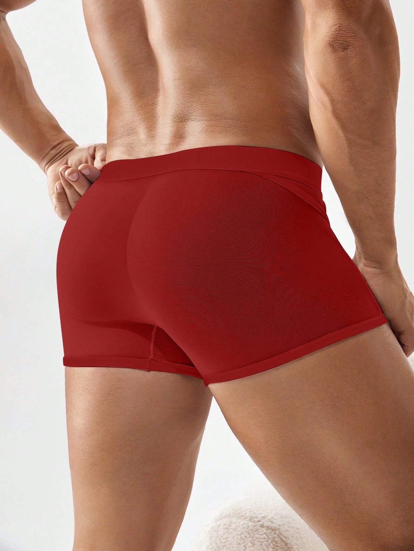 Men's Mesh Square Cut Underwear
